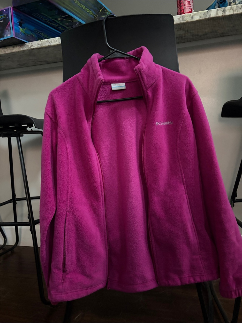 Columbia Women's Fleece Jacket - Bright Magenta